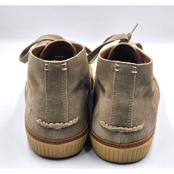 Frye Men\'s Ash Waxed Suede Lace-Up Emory Chukka Boots Size 10 3034 main image 4